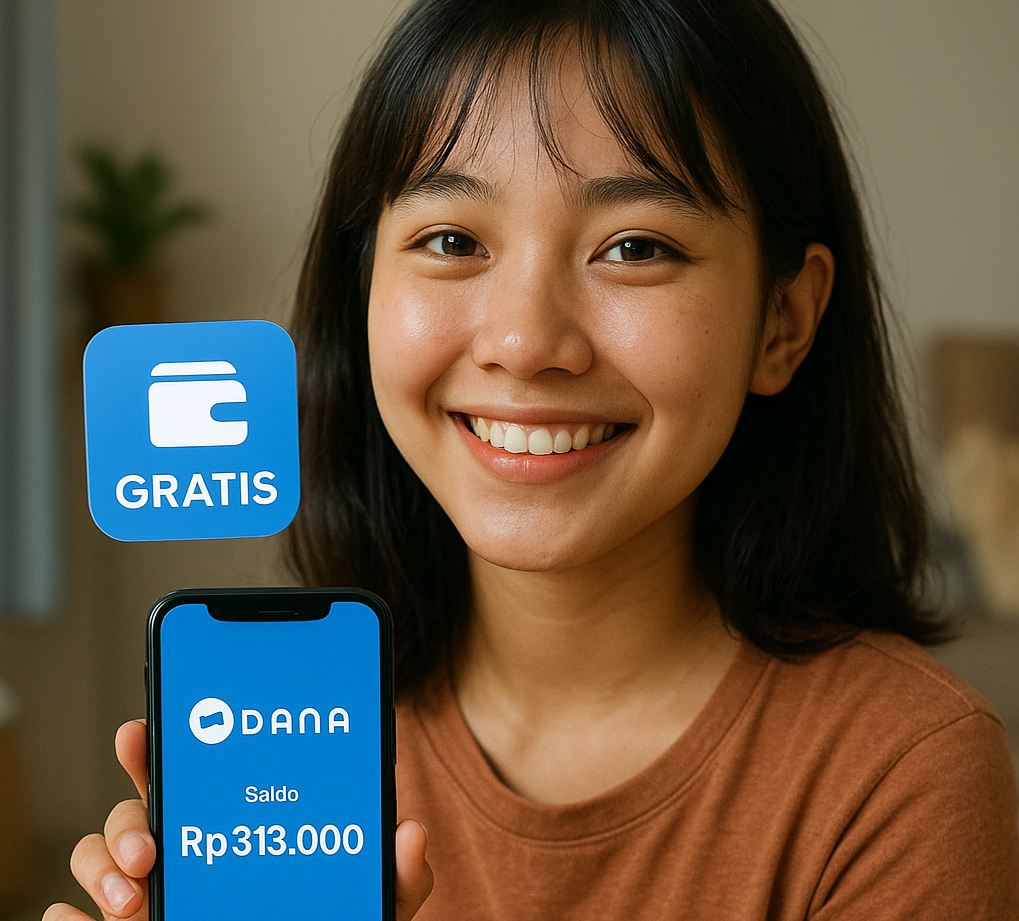 Trik Cepat Klaim Saldo DANA Gratis Rp313.000 Tanpa Modal
