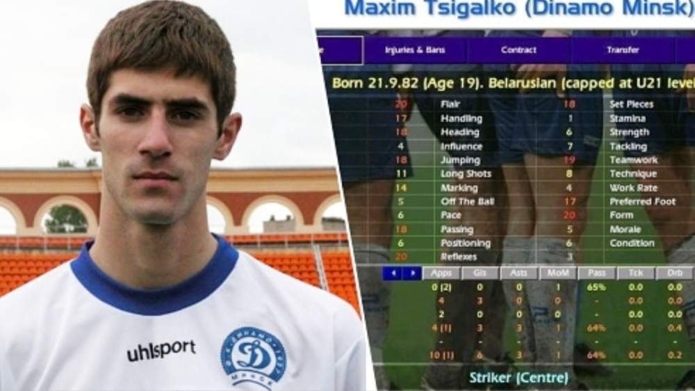 Nostalgia dan Kehebatan Maxim Tsigalko yang Abadi di Championship Manager 2001/2002