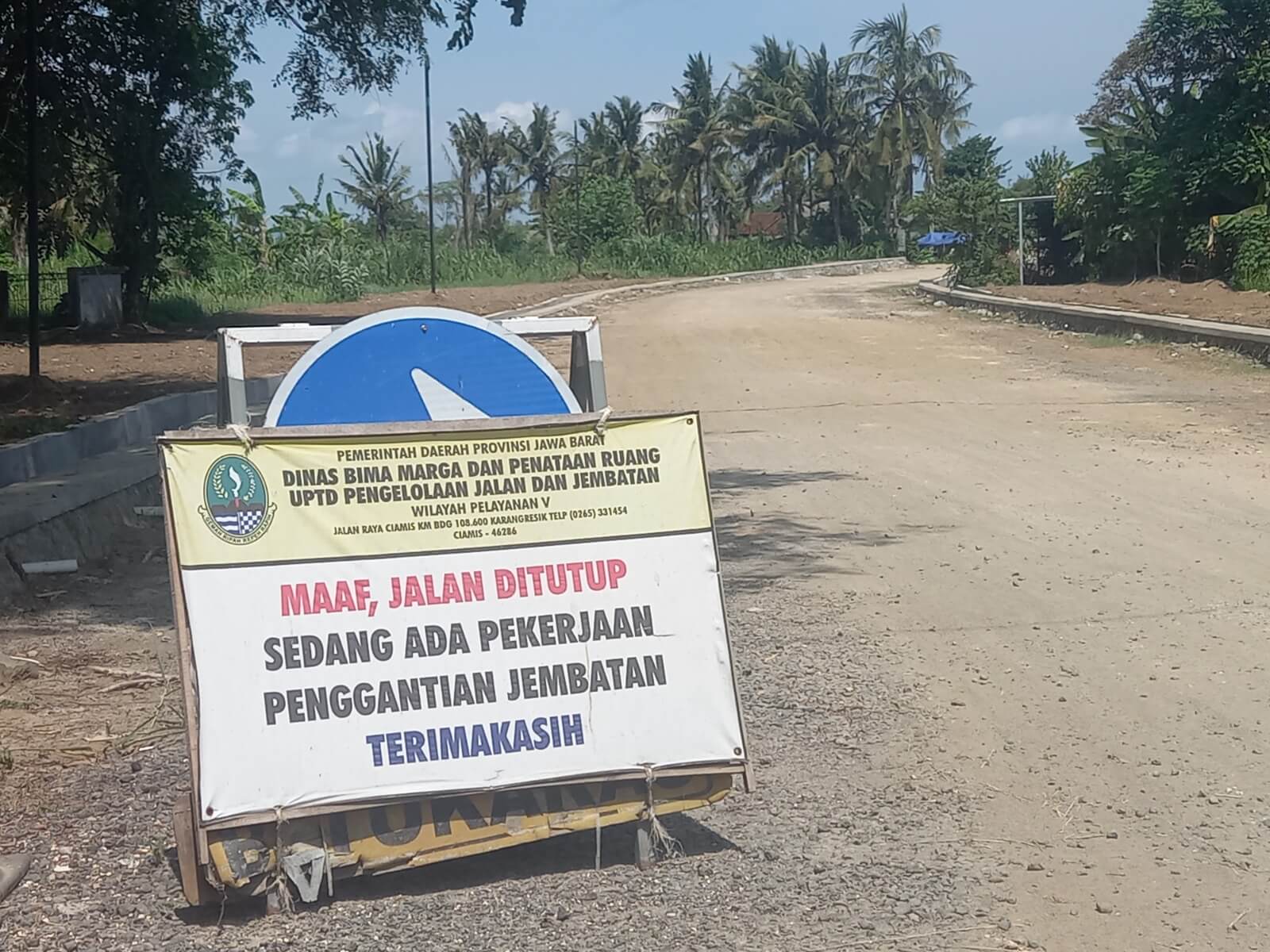 Pengerjaan Jembatan Sodongkopo Kabupaten Pangandaran Sepenuhnya Dikerjakan Pemprov Jawa Barat