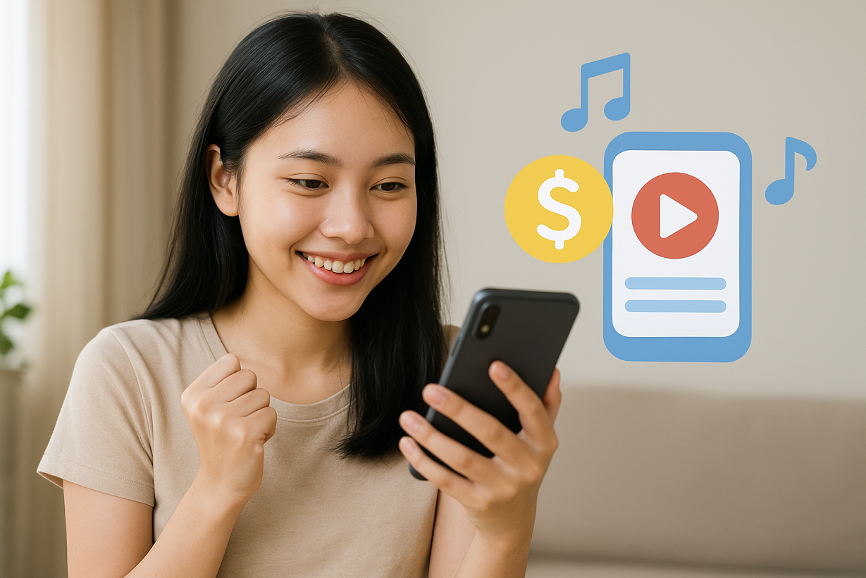 Aplikasi Penghasil Saldo DANA Givvy Radio dengan Menonton Video Pendek