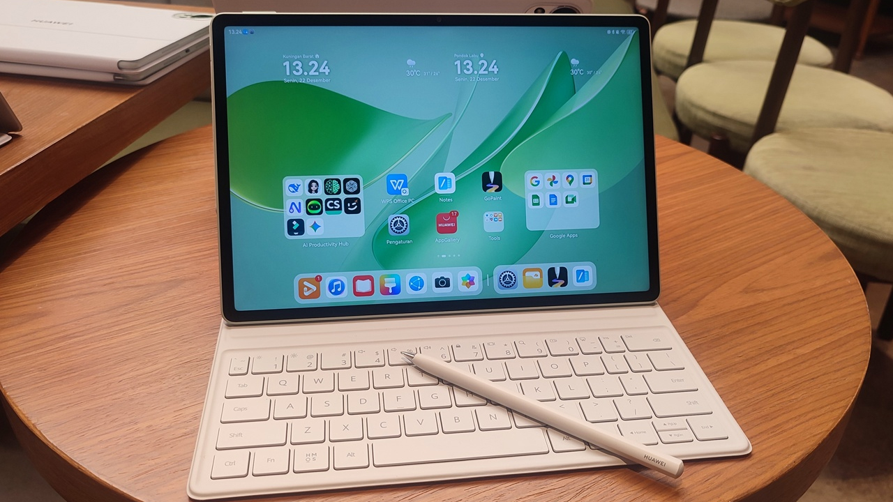 Huawei Matepad 12X Meluncur 9 Januari 2026, Tablet PC-Level dengan M-Pencil Pro Pertama di Indonesia