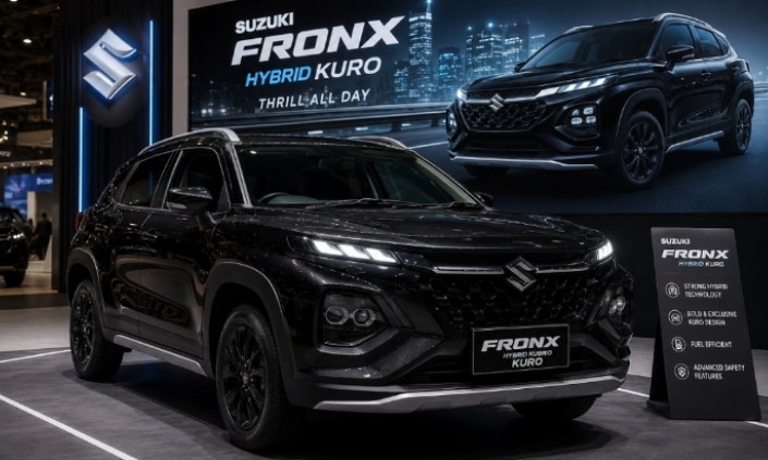Suzuki Fronx SGX Hybrid Kuro Makin Gagah, Bawa Teknologi Hybrid dan Fitur Baru