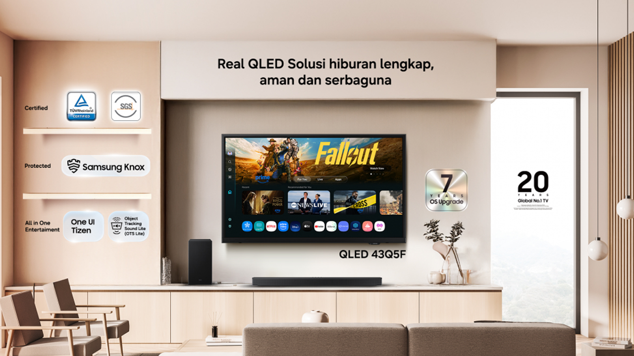 TV Samsung Harga Rp 3-4 Jutaan dengan Fitur Lengkap, Solusi Aman dan Nyaman Hiburan di Rumah