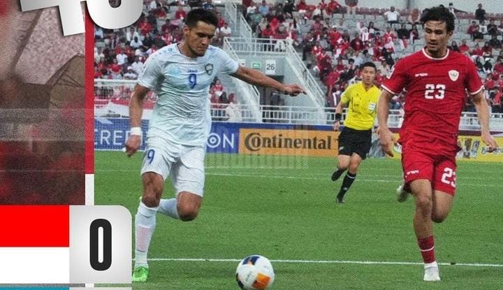 MENEGANGKAN! Timnas Indonesia U23 vs Uzbekistan Skor 0-0 di Babak Pertama pada Laga Semifinal Piala Asia U23