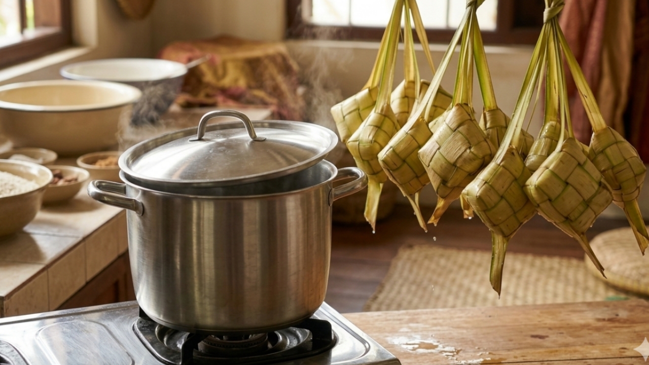 Cara Rebus Ketupat Cepat Matang dan Hemat Gas, Hasilnya Padat Lembut hingga ke Dalam
