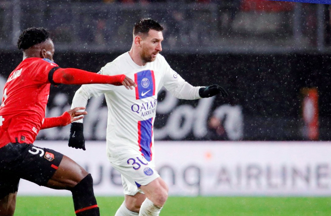 Lionel Messi Jadi Sasaran Tembak Media Perancis Setelah PSG Kalah dari Rennes