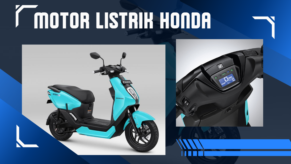 Intip Spesifikasi Teknis Honda ICON e:, Motor Listrik Ringkas dan Stylish untuk Perkotaan
