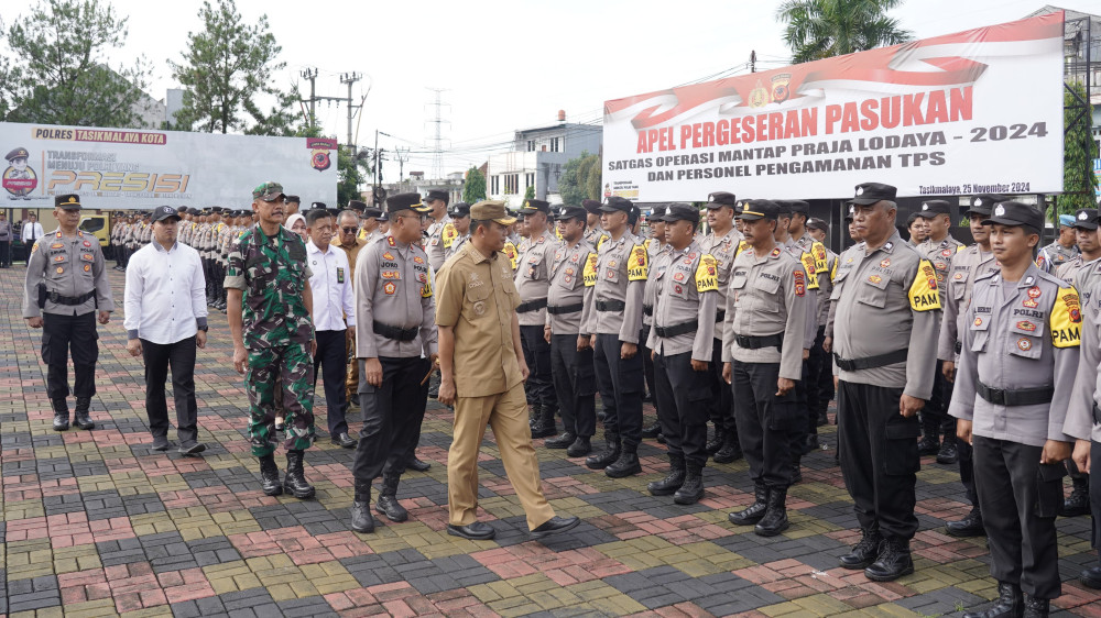 Teguhkan Komitmen Keamanan, Pj Wali Kota Tasikmalaya serta Kapolres Pastikan Pilkada 2024 Aman dan Lancar