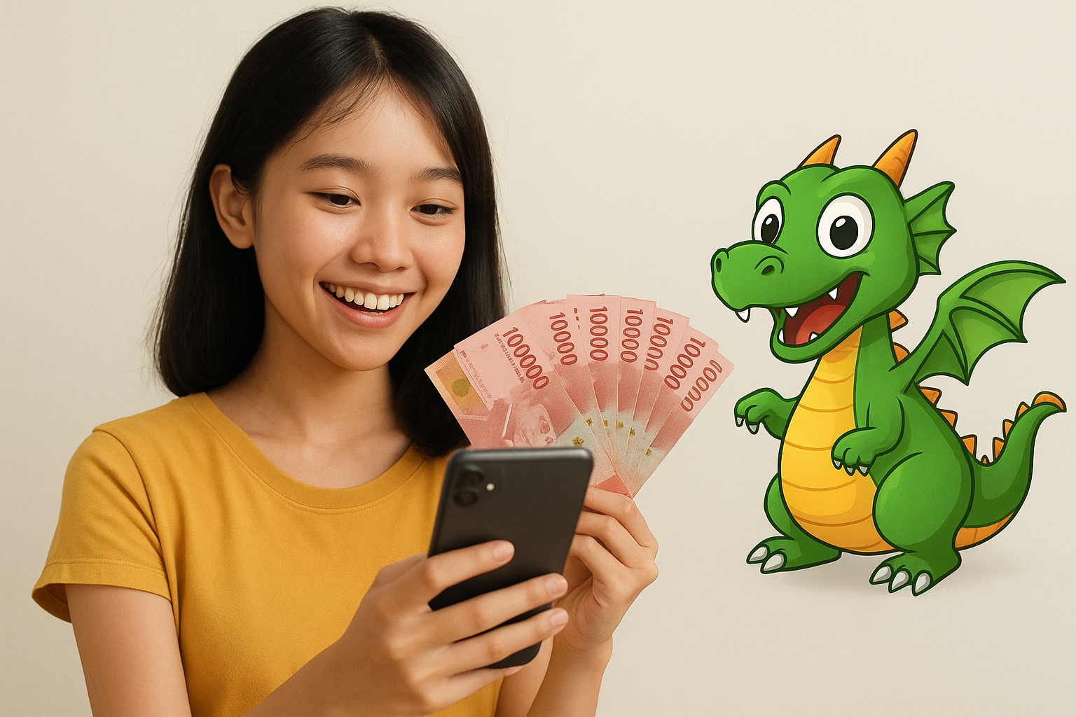 Game Greedy Dragon Beri Saldo DANA Gratis Langsung Cair ke Dompet Digital