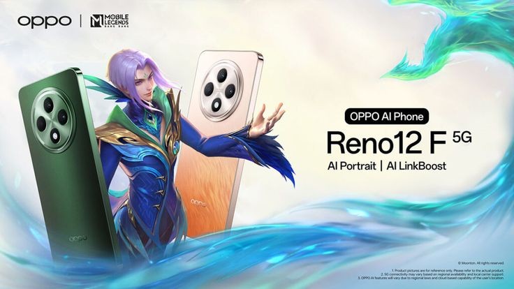 Fitur Unggulan Oppo Reno12 F 5G Ponsel Canggih dengan Desain Mewah, Harga Terjangkau!