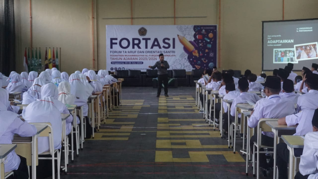 Santri Baru Pesantren Muhammadiyah Afsi Jalani Fortasi