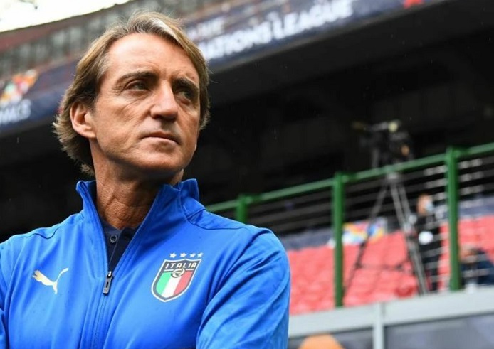 Roberto Mancini Mundur dari Timnas Italia Karena Presiden FIGC Cawe-Cawe