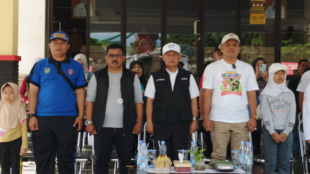 Forpena 2025 Meriah, Ratusan Anak Ikuti Fun Walk di Tasikmalaya