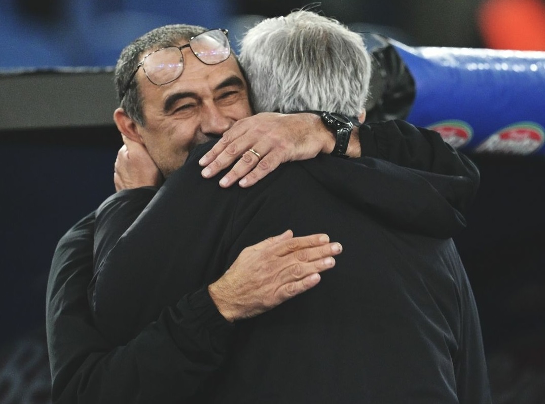 Lazio ditahan imbang AS Roma 0-0, Maurizio Sarri: Saya Tidak Suka Berurusan dengan Mourinho