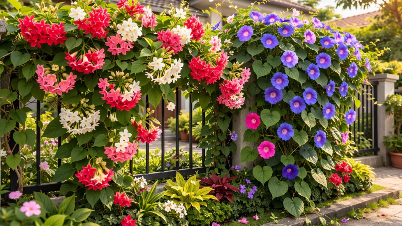 Melati Belanda vs Morning Glory, Mana Lebih Cantik untuk Tamaman Hias Pagar Rumah?
