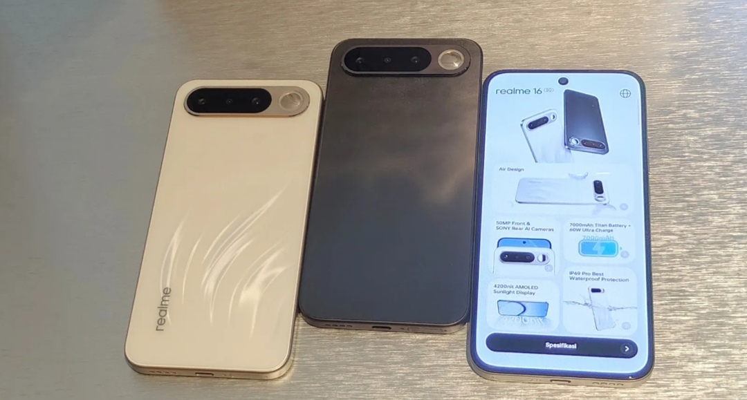 Realme 16 5G Punya Baterai 7000 mAh dan Layar 4200 Nit, Segini Harganya