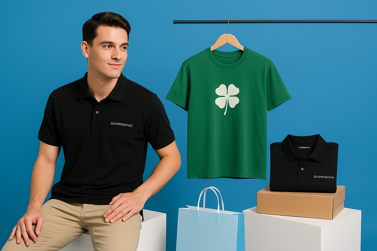 Diskon Polo Giordano dan T-Shirt Stylish di Promo Blibli
