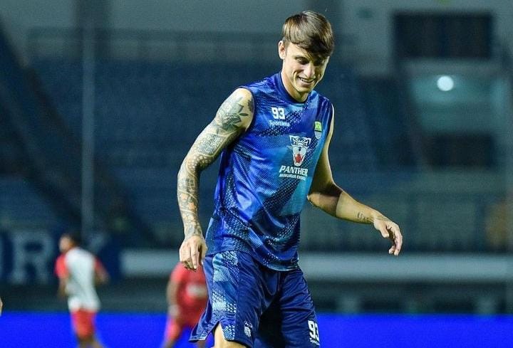 Lupakan Hasil Seri Saat Lawan PSM Makassar, Gelandang Persib Stefano Beltrame Ingin Fokus Hadapi Persik Kediri