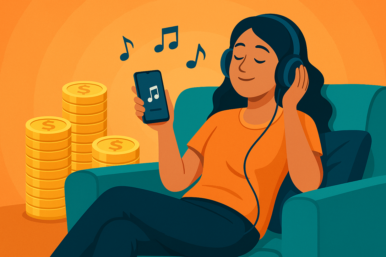 Aplikasi Penghasil Saldo Tercepat: Dengar Musik Dibayar Saldo DANA Gratis