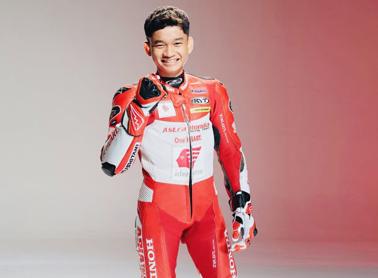 Fadillah Arbi Siap Taklukkan JuniorGP 2023 Bersama Astra Honda Racing Team