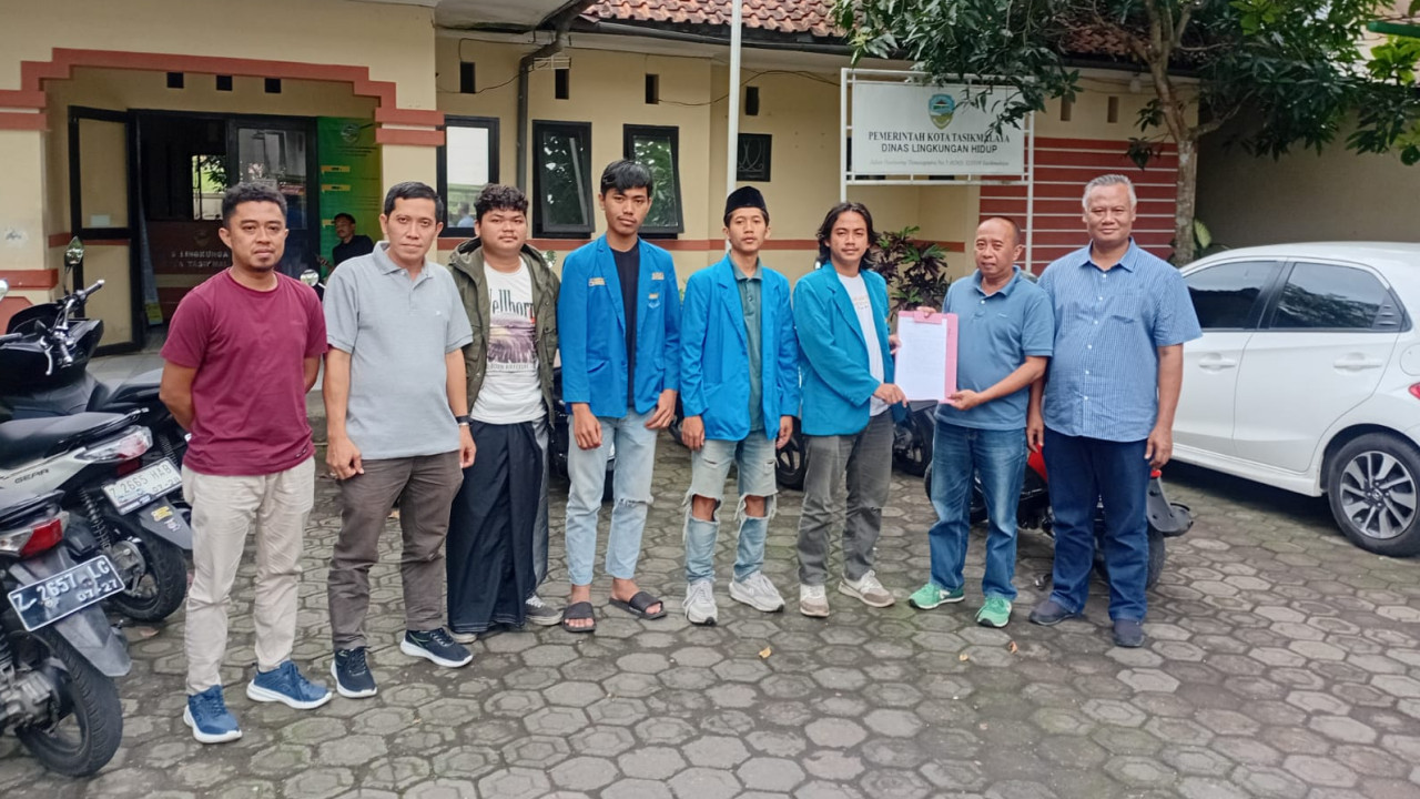 PMII Unsil Tagih Janji DLH Kota Tasikmalaya Soal Pembangunan IPAL di TPA Ciangir