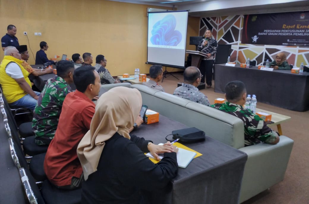 Jelang Masa Kampanye Rapat Umum, KPU Kota Banjar Kumpulkan Perwakilan Parpol