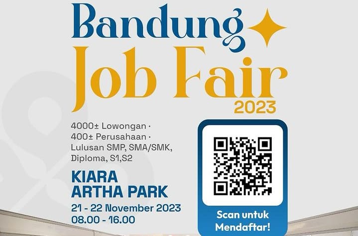 Info Loker, Begini Cara Daftar Job Fair 2023 Disnaker Kota Bandung, Ketahui Juga Jadwal dan Lokasi Acaranya