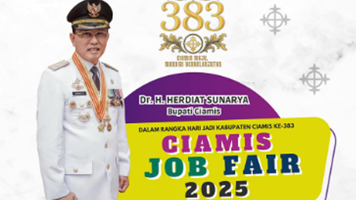 Siap-Siap Besok Job Fair Ciamis 2025 Siap Buka 1.150 Lowongan Pekerjaan