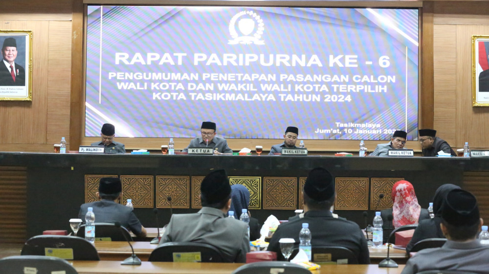 DPRD Percepat Pengajuan Pelantikan Wali Kota dan Wakil Wali Kota Tasikmalaya Terpilih, kenapa?