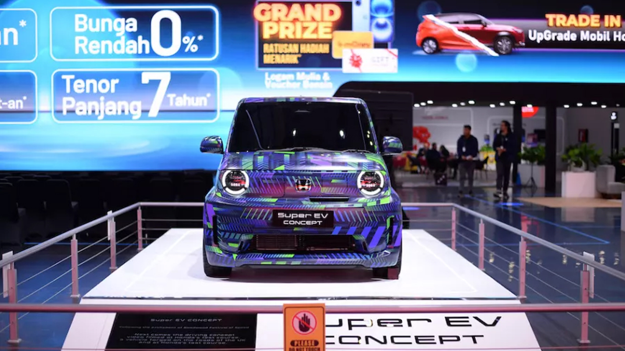 Honda Super EV Concept Tampil Perdana di Asia, Mobil Listrik Kompak di GIIAS 2025