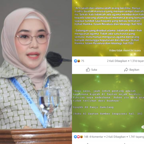 Putri Panji Gumilang Muncul, Bela sang Ayah soal Gonjang-Ganjing Al Zaytun