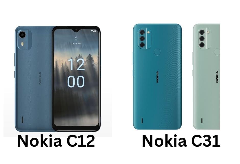 Perbandingan Nokia C12 dan Nokia C31, Ini Spesifikasi RAM, Kamera dan Harganya, Kamu Pilih yang Mana?