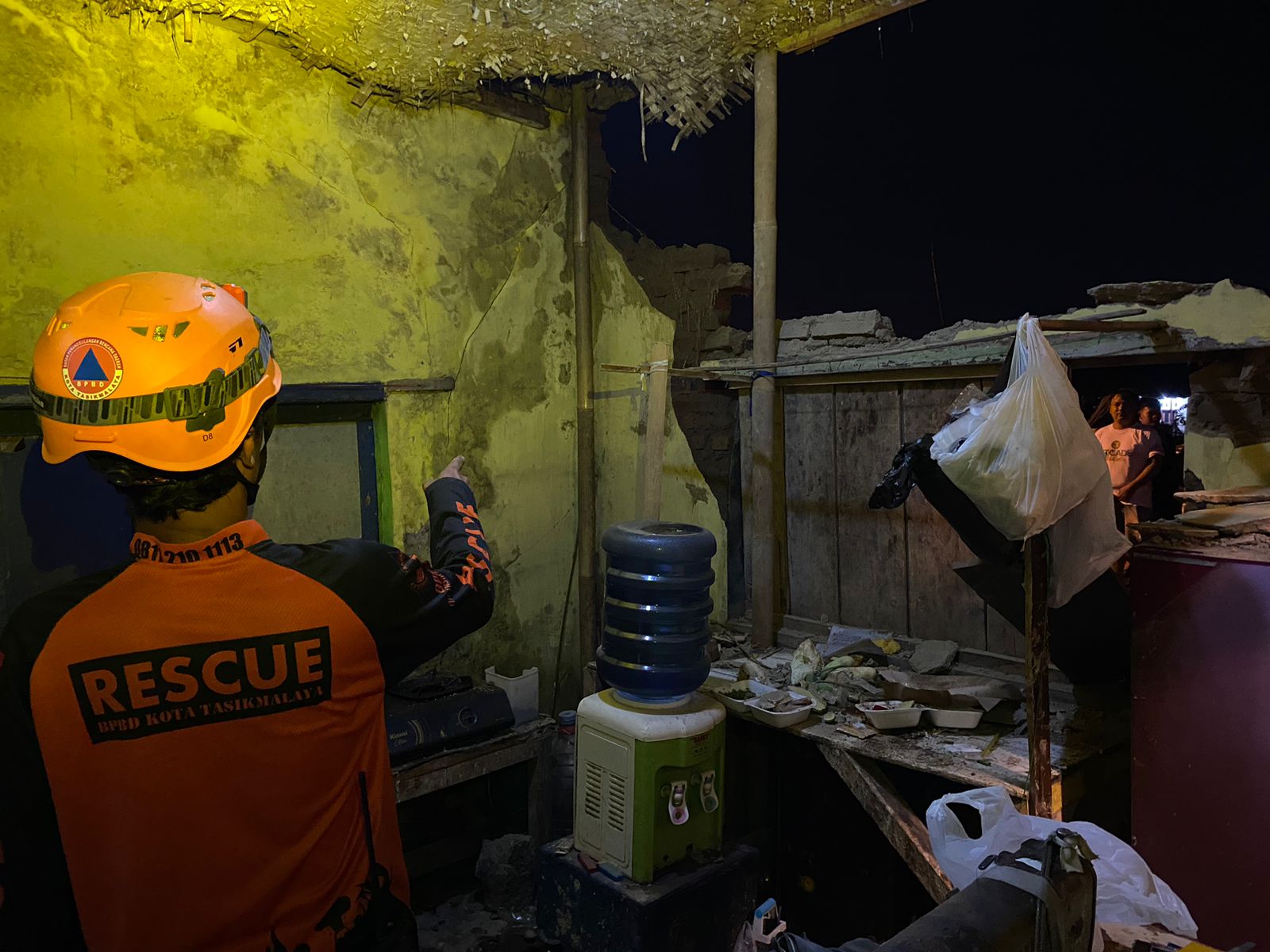 Getaran Gempa Garut Rusak 5 Rumah Warga Kota Tasikmalaya, ini Titik Lokasinya
