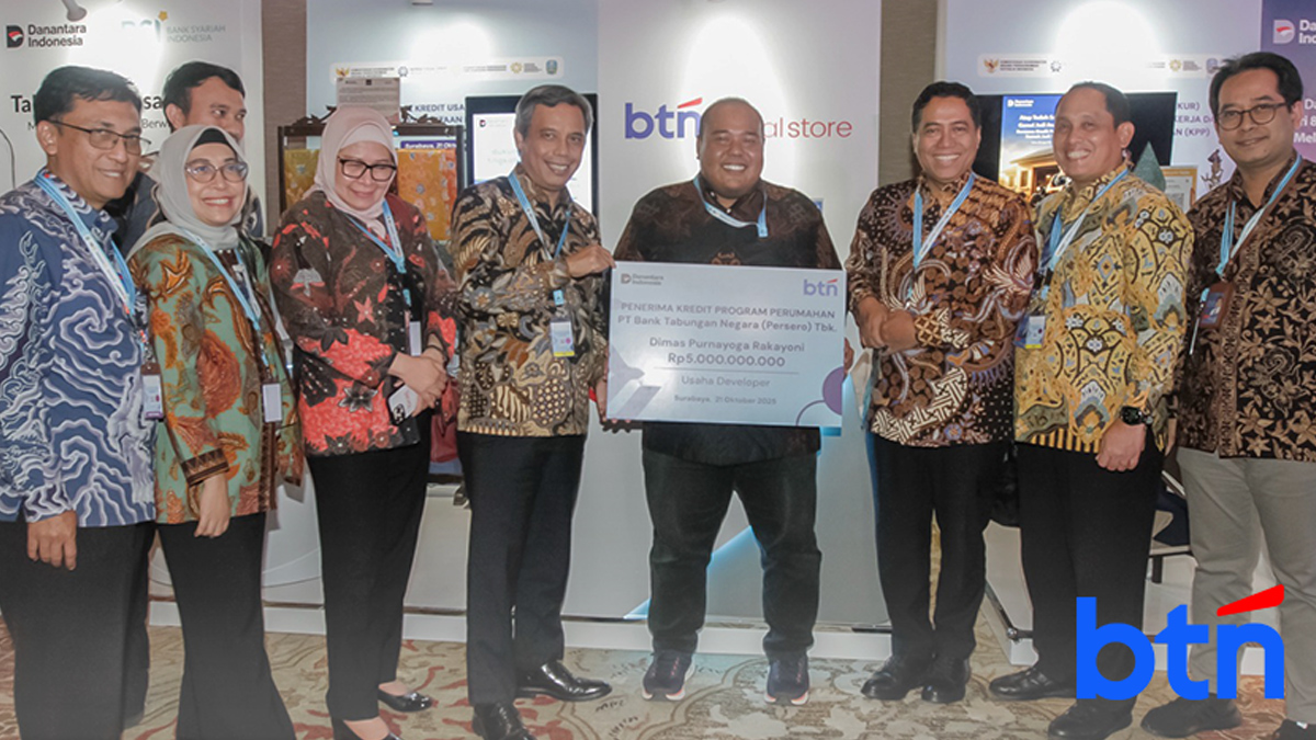 BTN Salurkan KPP, Bunga KPR 6 Persen Per Tahun, Proses Tidak Ribet