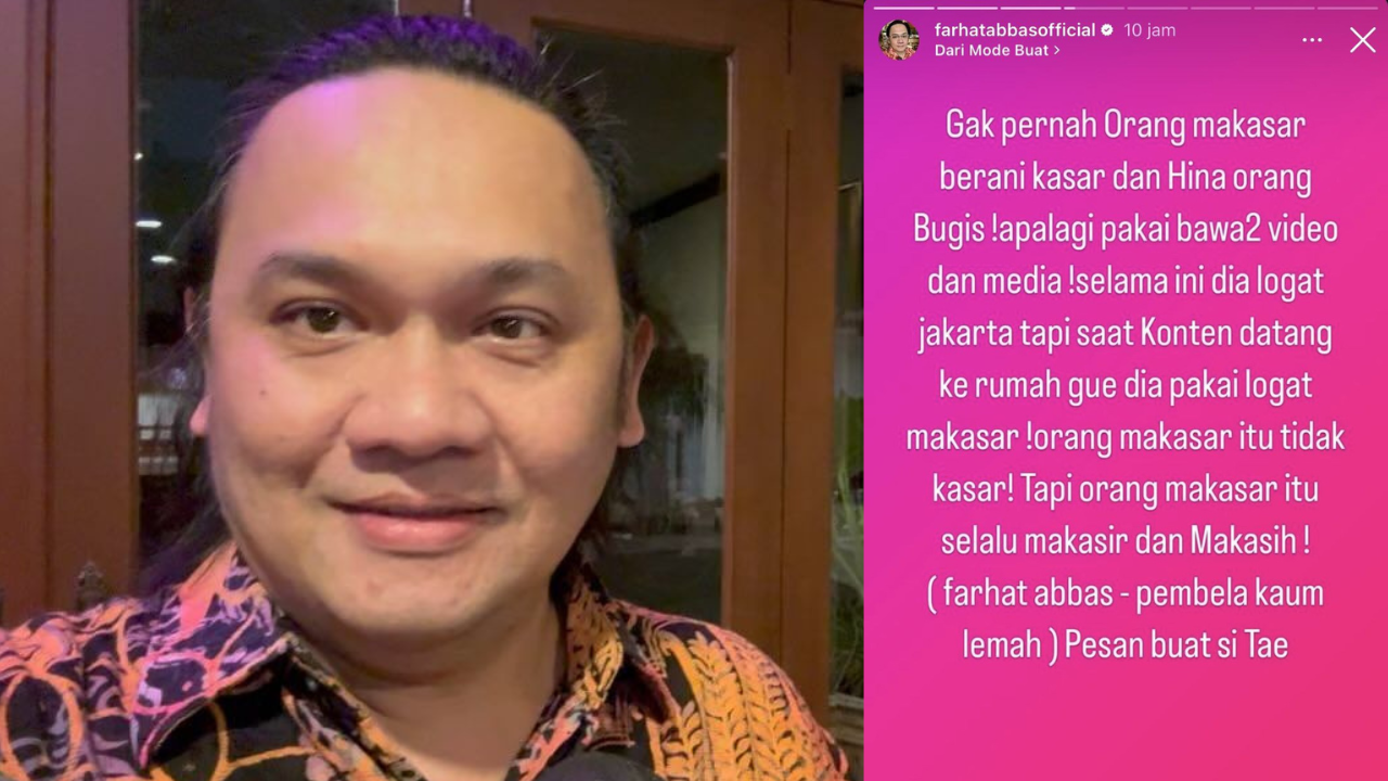 Farhat Abbas Tuntut Permohonan Maaf dari Denny Sumargo, Ancam Jalur Hukum