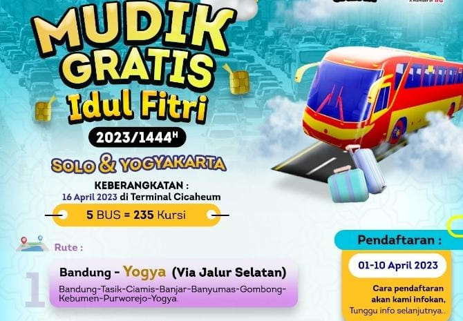 HORE, Dishub Jabar Sediakan Mudik Gratis dengan Bus Tujuan Solo dan Yogyakarta, Kuota Terbatas