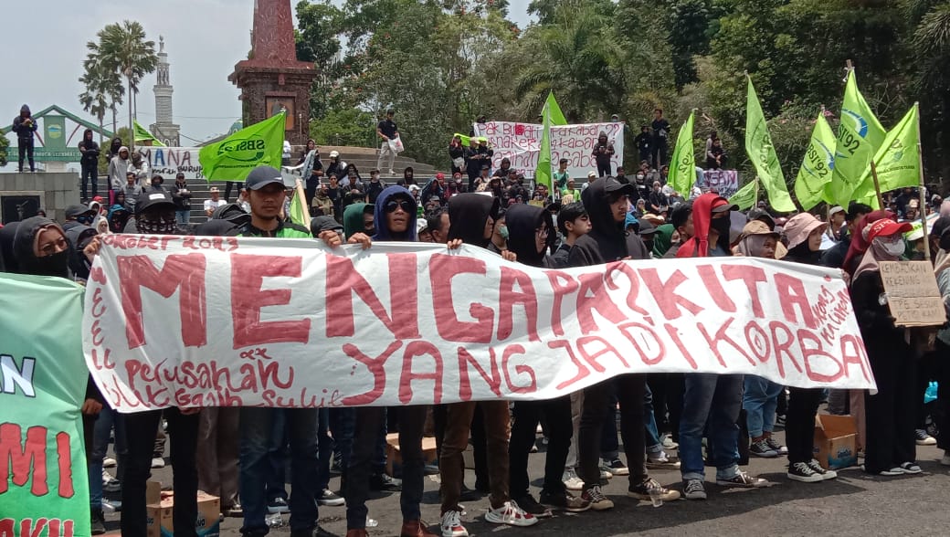 Ribuan Karyawan PT TPG Ngadu ke Pemerintah Kabupaten Tasikmalaya Soal ini