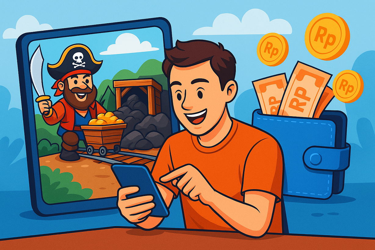 Pirates Adventures: Aplikasi Penghasil Saldo DANA Gratis Tercepat 2025