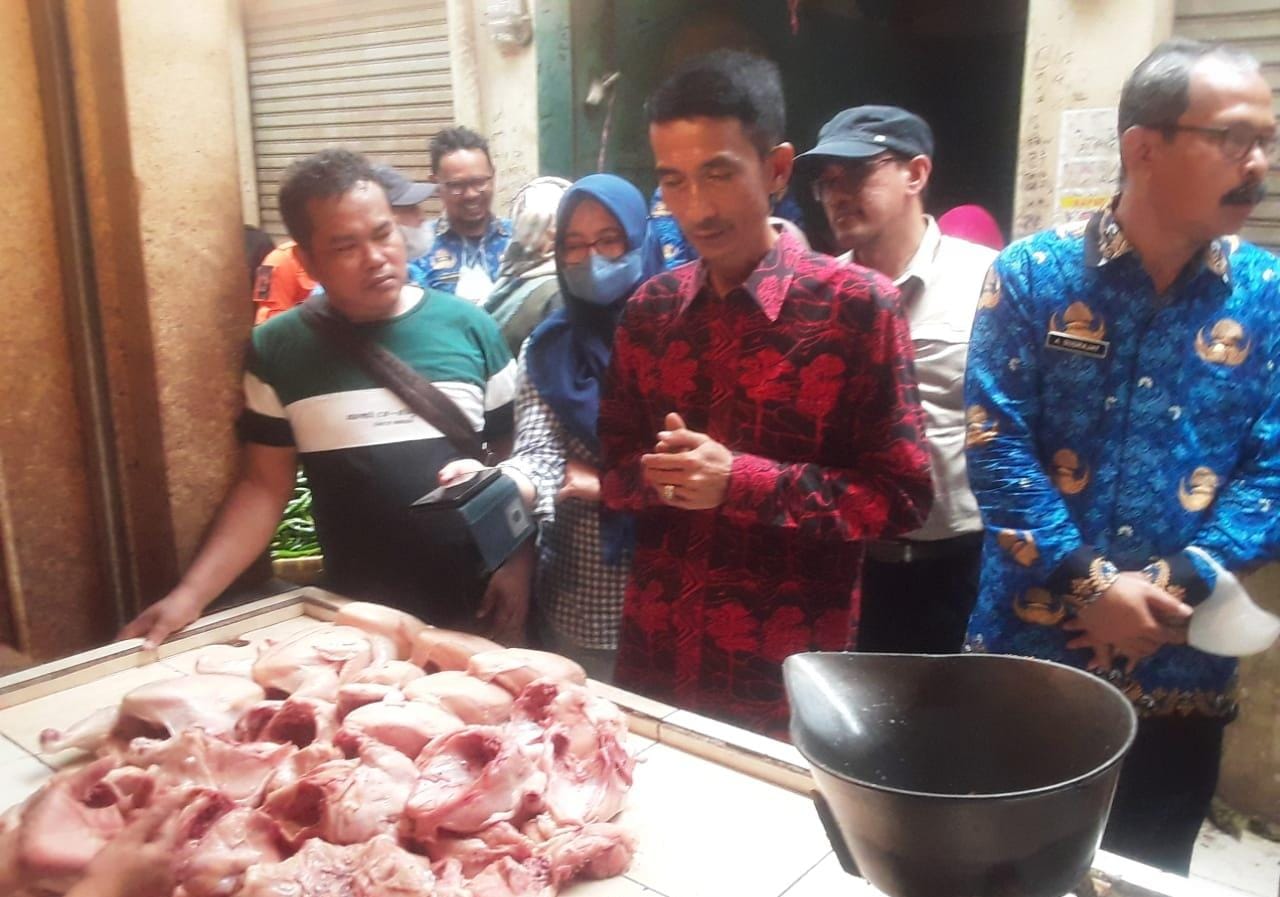 Jelang Natal dan Tahun Baru 2023, Wakil Wali Kota Kaget saat Pemkot Banjar Sidak ke Pasar Banjar 