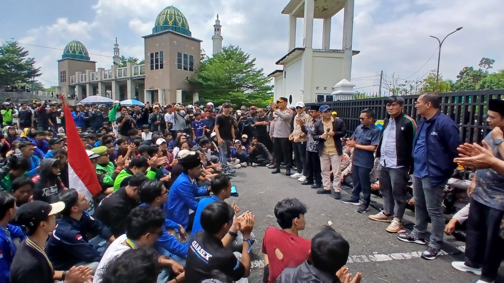 Unjuk Rasa di Kabupaten Tasikmalaya Kondusif, 20 Pelajar Diamankan Cegah Kericuhan