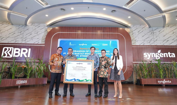 Dukung Pembiayaan Petani, BRI Kolaborasi dengan Syngenta Indonesia melalui CENTRIGO™ Farming Ecosystem
