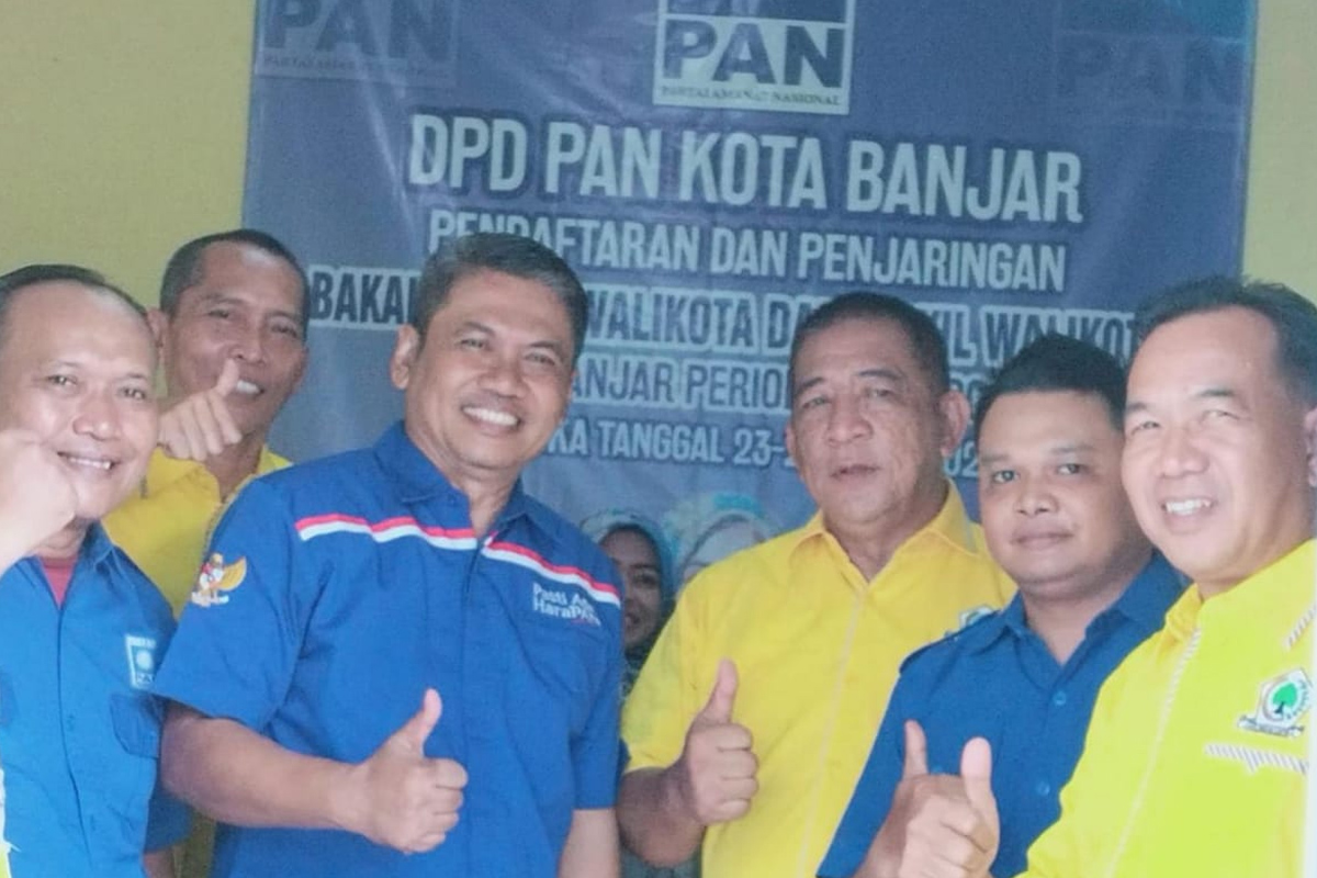 Pilkada 2024 Kota Banjar, Golkar Safari Politik ke PAN, Sinyal Koalisi?