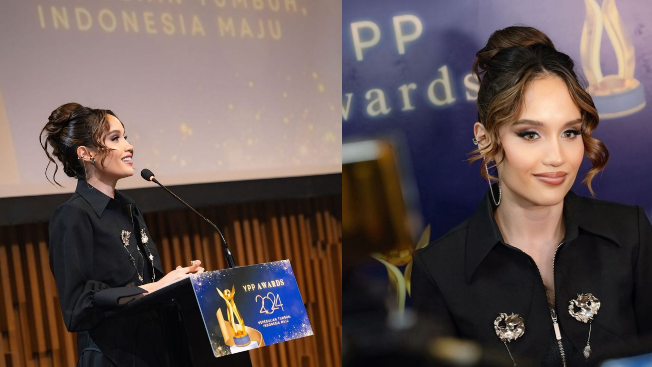 Cinta Laura Raih Penghargaan Most Inspiring Youth di YPP Awards