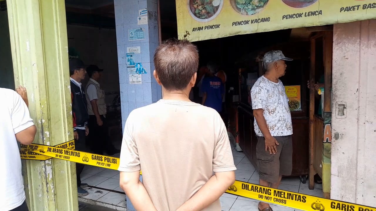 Tragis! Pria Warga Kampung Benda Ditemukan Meninggal Mendadak di Warung Makan Kota Tasikmalaya