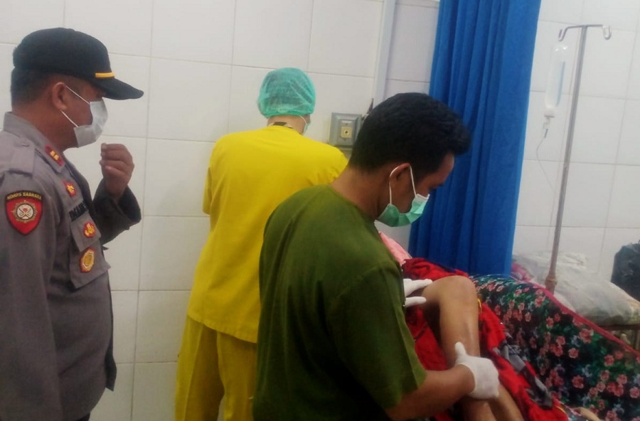 Sekeluarga Alami Luka-luka, Bencana Tanah Longsor Timpa Rumah Hingga Ambruk di Kabupaten Tasikmalaya