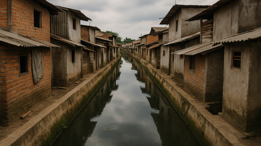 Saluran Irigasi di Kota Tasikmalaya Banyak Dipenuhi Bangunan Ilegal