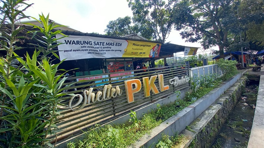 Memprihatinkan! Shelter PKL Dadaha Melompong, Terpaksa Disporabudpar Kota Tasik Bakal Lakukan Ini