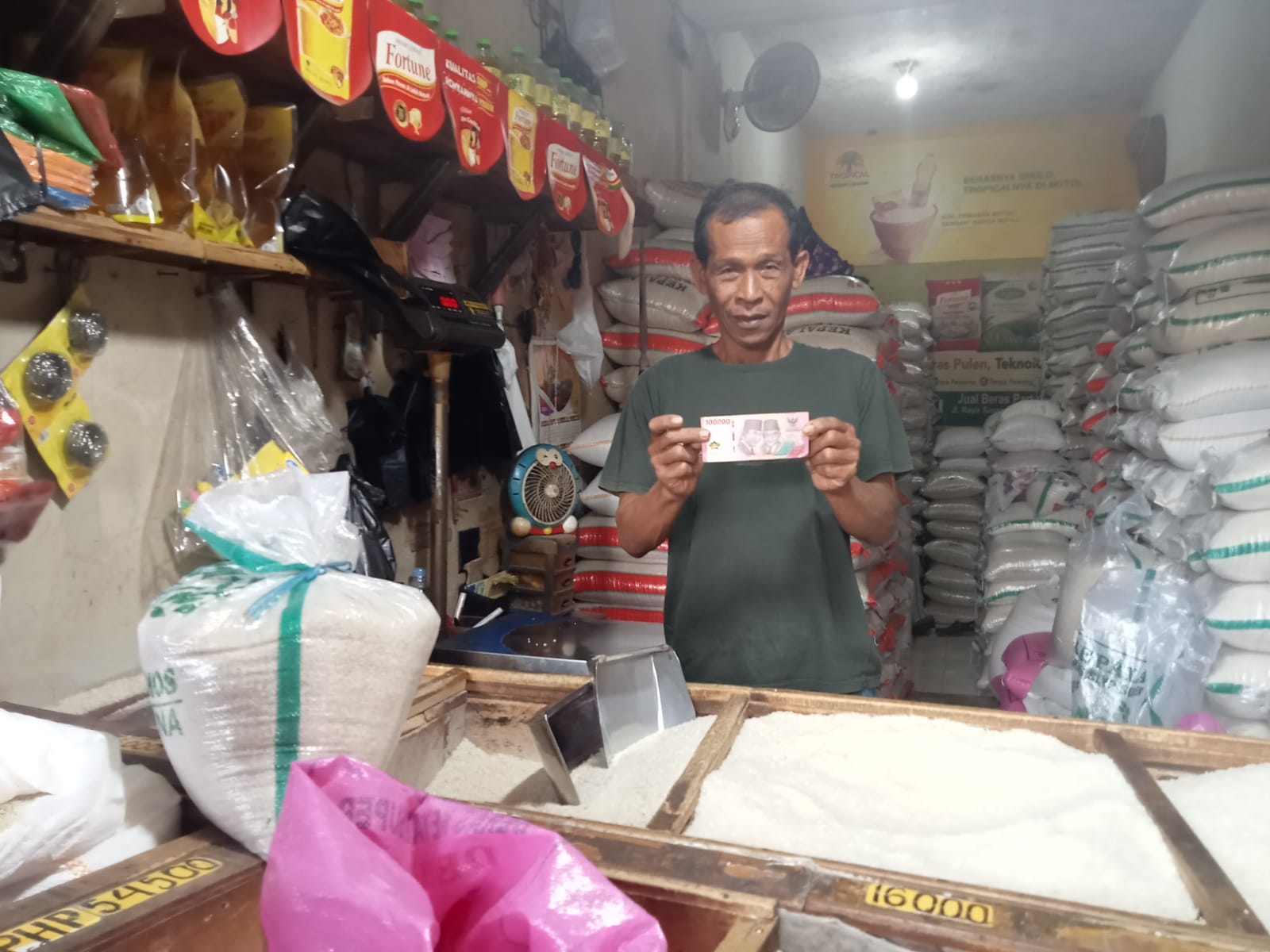 Uang Palsu Meresahkan Pedagang Pasar Singaparna Tasikmalaya, Digunakan untuk Belanja Kebutuhan Pokok