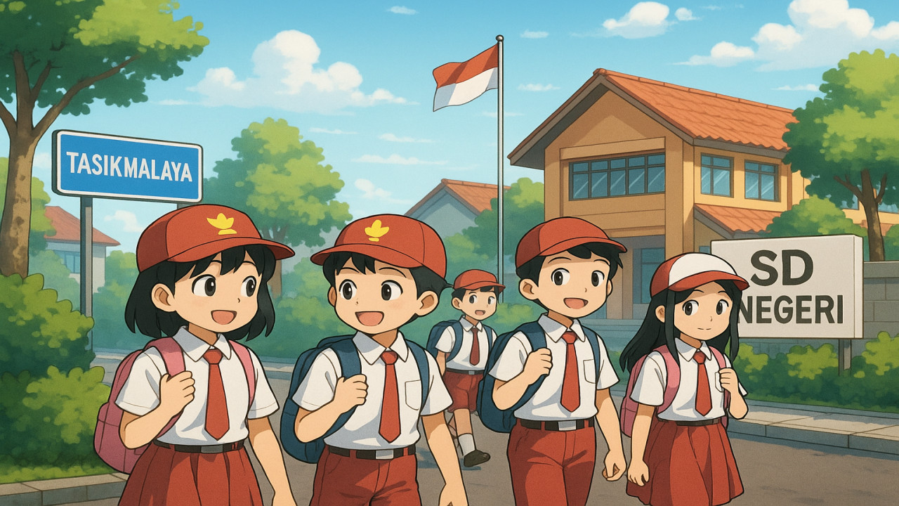 Orang Tua Siswa SD di Tasikmalaya Keberatan Jam Masuk Sekolah Diubah Jadi Pukul 06.30