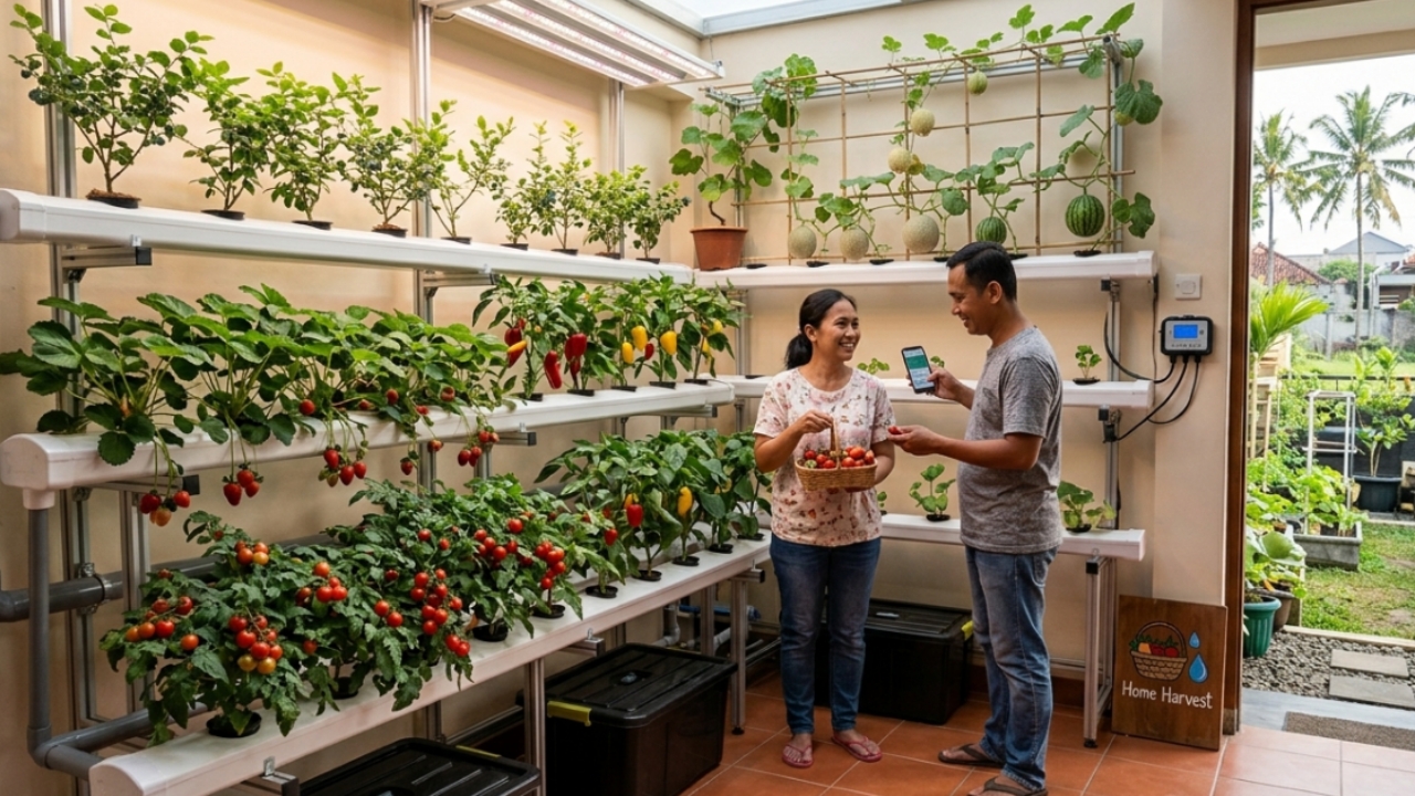 Mau Coba Tanam Buah di Rumah? Ini 8 Tanaman Hidroponik yang Mudah dan Cepat Panen